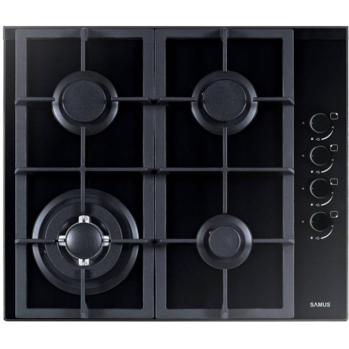 Plita incorporabila Samus PSG-64SG4, Gaz, 4 arzatoare,