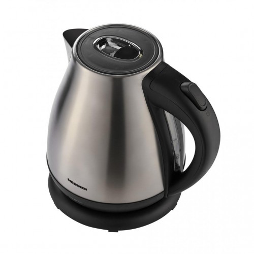 Fierbator Heinner HEK-17IX, 1850-2200 W, 1.7 L, element incalzire inox, oprire automata, Inox