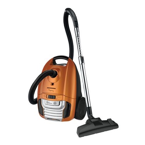 Aspirator cu sac Heinner HVC-MS700KP, 700W, 3 L, Variator putere, Silentios, Indicator sac plin, Maro