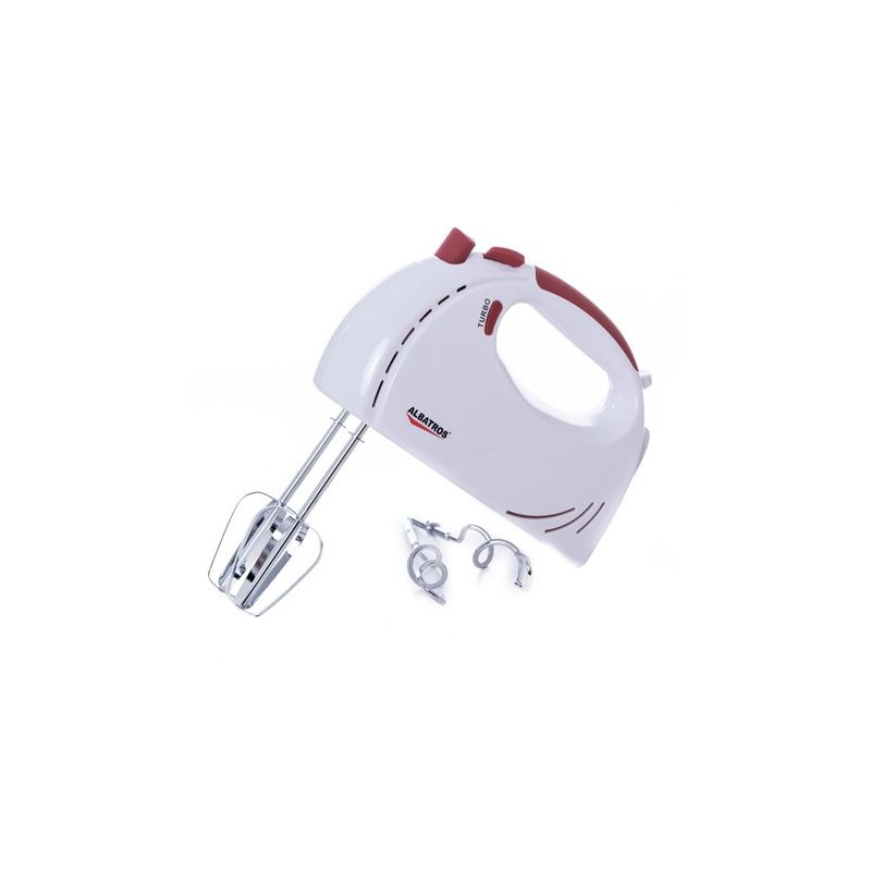 Mixer Albatros MXA200, 200 W, 5 viteze + Turbo, Alb