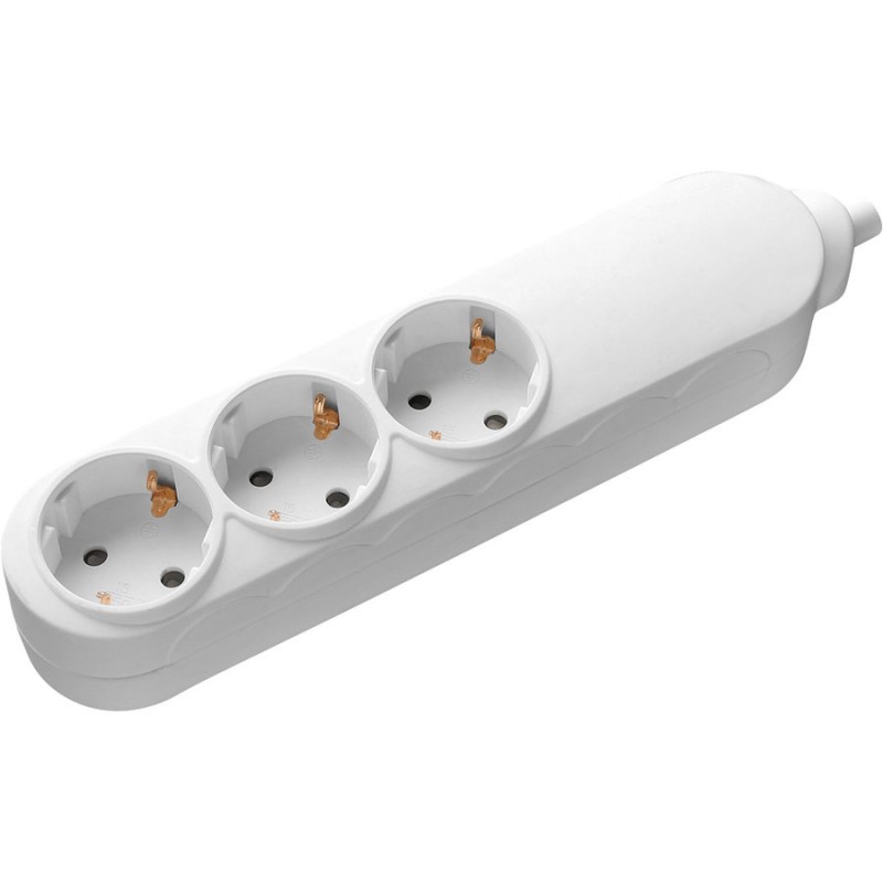 Prelungitor Samus 3PS7-3680 3 prize Schuko 3680W 7m Alb