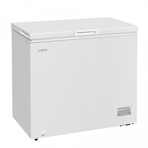 Lada Frigorifica Samus LS222, 198 l, Fast Freeze, Panou control electronic cu leduri, Dezghetare manuala, Alb