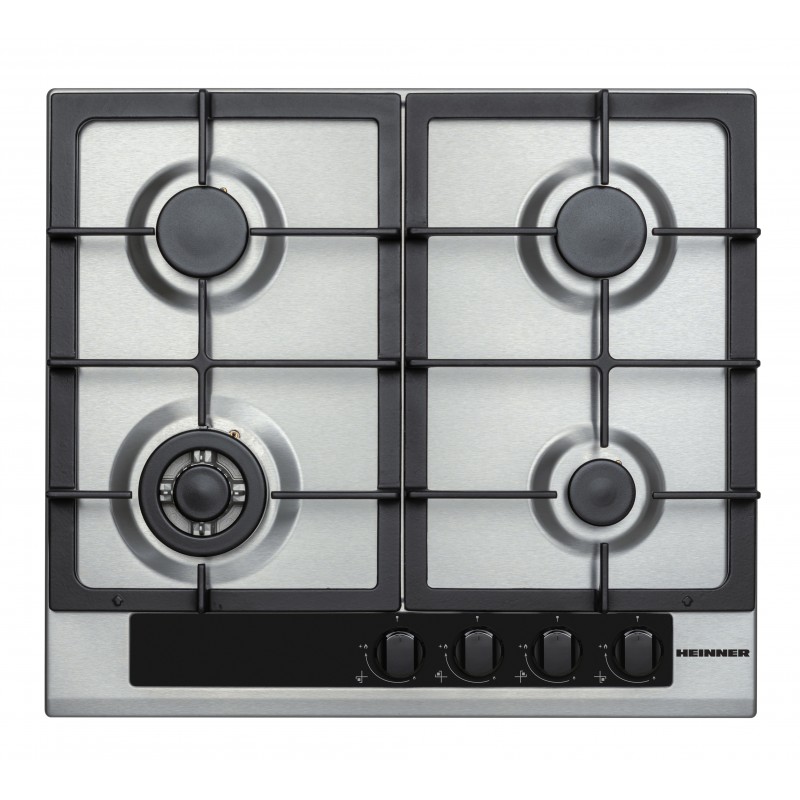 Plita pe gaz Heinner HBH-V4IWFFCIX Inox (  HBH-V4IWFFCIX )