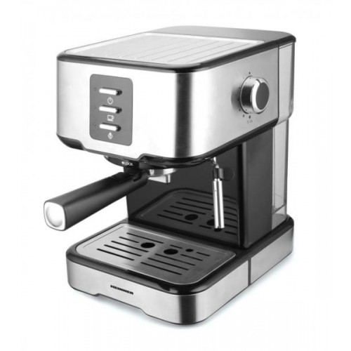 Espressor Heinner Brasillo HEM-850IXBK, 15 bari, 1.5 L, Protectie supraincalzire ( HEM-850IXBK )