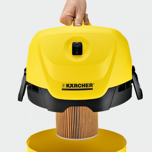 Apirator multifunctional Karcher WD 3, 17 l, 1000 W, aspirare uscata si umeda