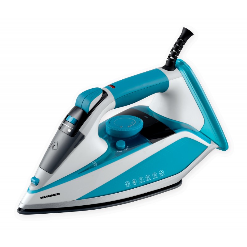 Fier de calcat Heinner Emerald Steam HSI-2400LGR, 2400W, 0,35 L, Talpa ceramica ( HSI-2400LGR )