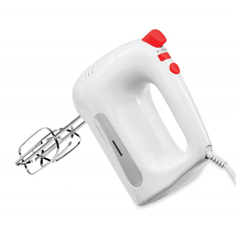 Mixer de mana Heinner Hm-3006WH, 300 W, 6 Viteze, Alb ( HM-3006WH )