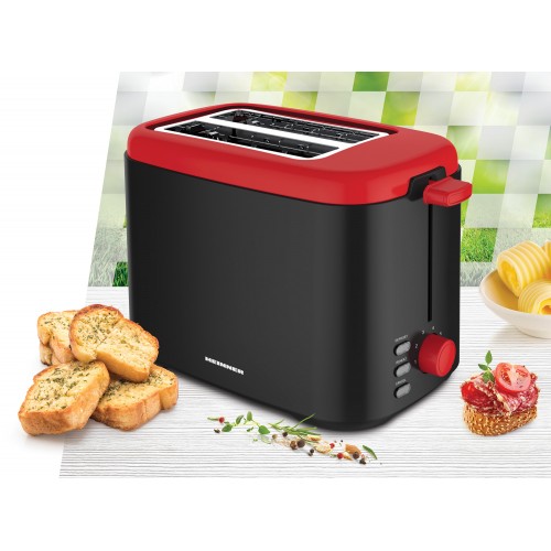 Prajitor de paine Heinner Wassay HTP-800BKR, 2 felii, 800W, 7 niveluri rumenire, Decongelare (  HTP-800BKR )