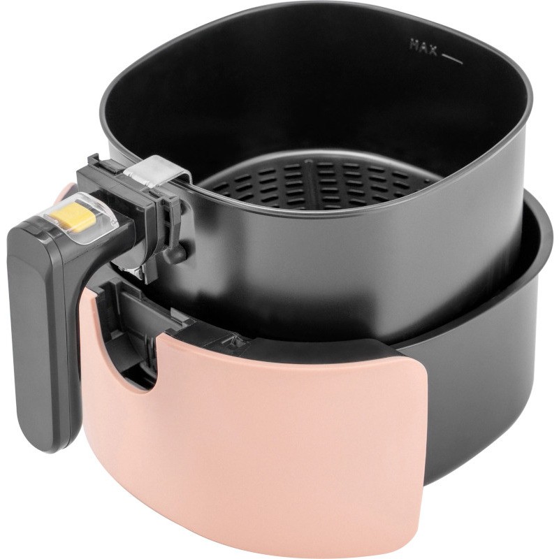 Friteuza cu aer cald Daewoo DAF2000, 1500 W, display LCD, capacitate 3.6 litri,30 minute, 12 programe (DAF2000)