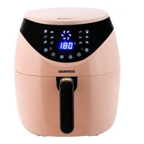 Friteuza cu aer cald Daewoo DAF2000, 1500 W, display LCD, capacitate 3.6 litri,30 minute, 12 programe (DAF2000)