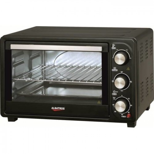 Cuptor electric Albatros A23B2, 23 litri, Negru