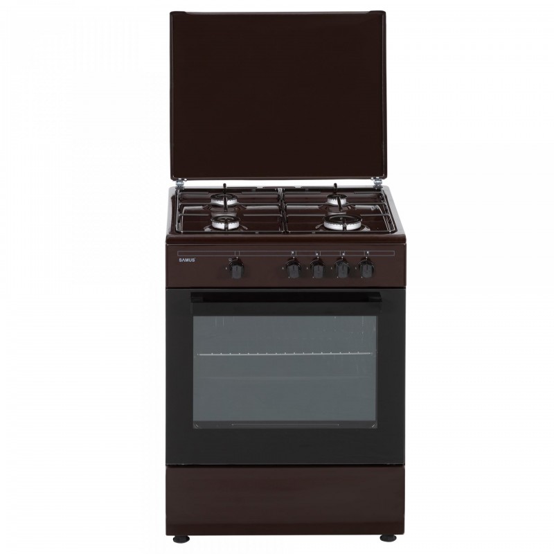 Aragaz Samus SM654MBS Gaz 4 arzatoare Maro ( SM654MBS )