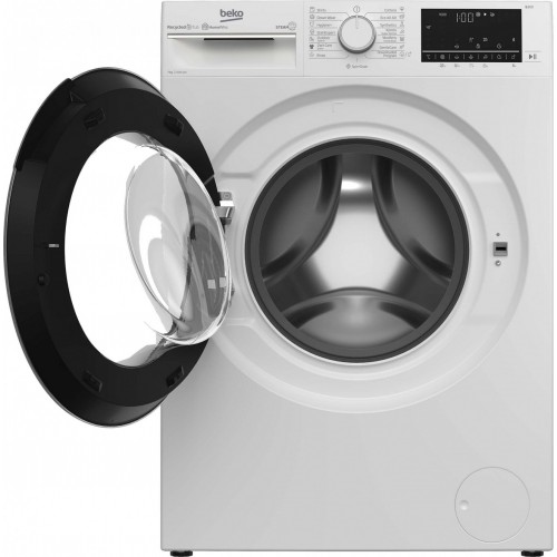 Masina de spalat rufe Beko B3WFU7704WB, 7 kg, 1000 RPM, Clasa D, Recycled Tub, AddXtra, Alb (  B3WFU7704WB )