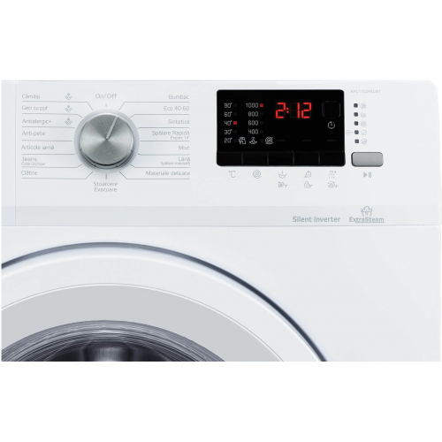 Masina de spalat rufe Arctic APL71024XLW1, 7 kg, 1000 rpm, Clasa D, Add-In, Motor Silent Inverter, Rapid+, Alb ( APL71024XLW1  )