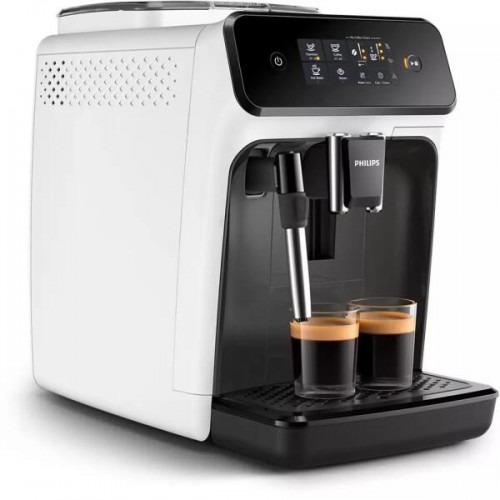 Espressor automat Philips EP1223/00 Seria 1200, 1500W, 15 bar, sistem clasic de spumare, 2 bauturi,  (EP1223/00)