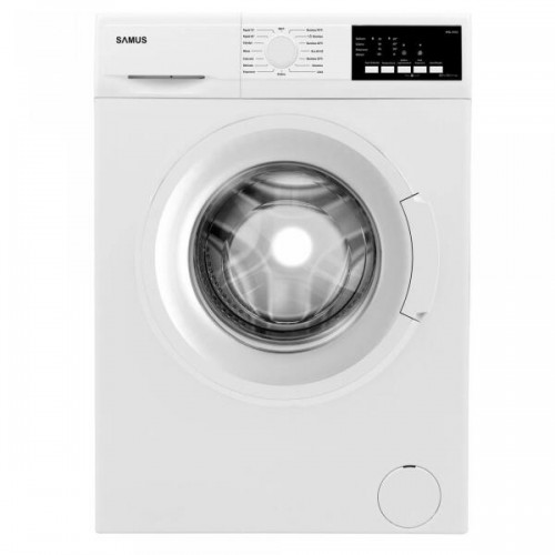 Masina de spalat rufe Samus WSL-8142, 8 Kg, 16 Programe, 1400 Rotatii, Clasa D, Alb (WSL-8142 )