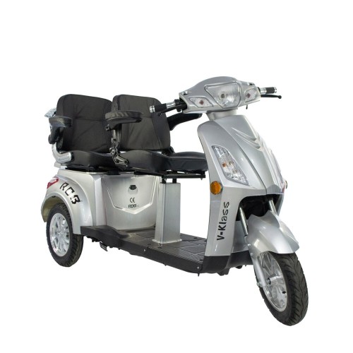 Tricicletă electrică RDB V-KLASS, 1000W, 60V 20AH, fără permis, 2 locuri, 25 km/h (RDB V KLASS )