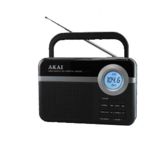 Radio portabil AKAI PR006A-471U, USB/SD, Negru ( PR006A-471U )