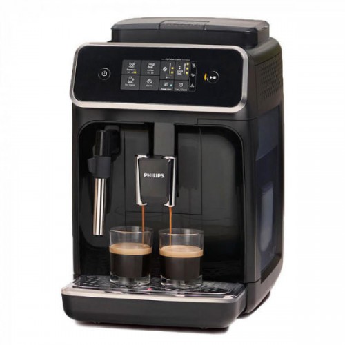 Espressor automat Philips EP2221/40 Series 2000, cu spumant lapte manual, 1.8L, 15 bari, negru ( EP2221/40)