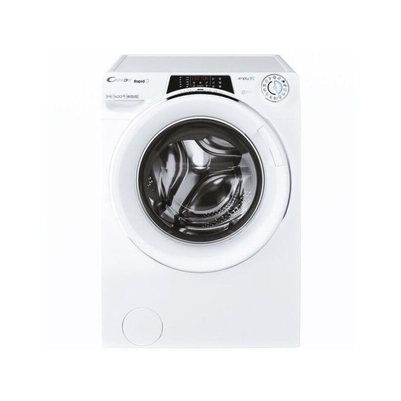 Masina de spalat rufe Candy Rapido RO14116DWMCT-S, incarcare frontala, 11 kg, 1400 rpm, Clasa A, Alb (RO14116DWMCT-S )